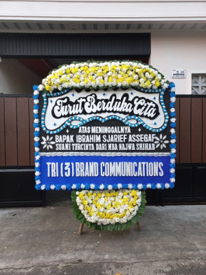 Papan Bunga Duka di Gedongkiwo